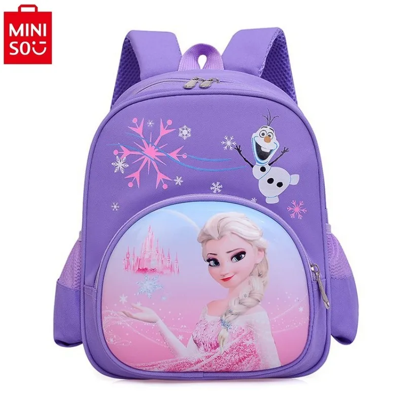 

MINISO 2024 New Cute Kindergarten Backpack High Quality Lightweight Multi functional Storage Children's Backpack