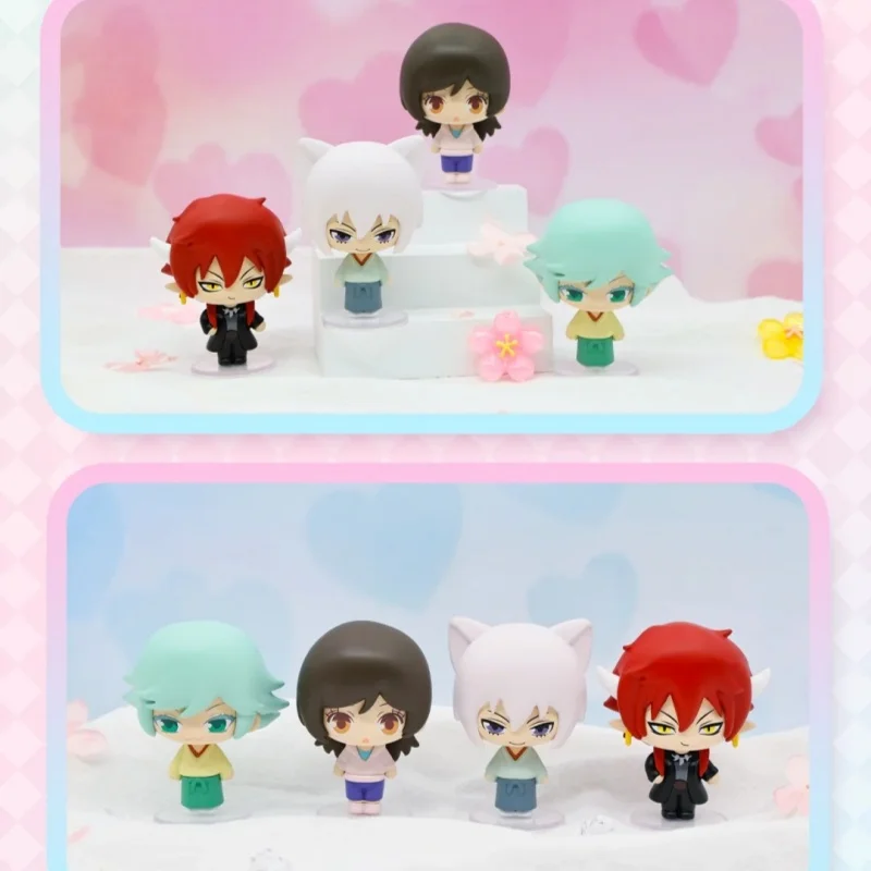 Оригинал в наличии Kamisama Love Standing Pvc Blind Box Momozono Nanami Tomoe Mi Zu Ki き Ctrl Mini Model Toys Desktop