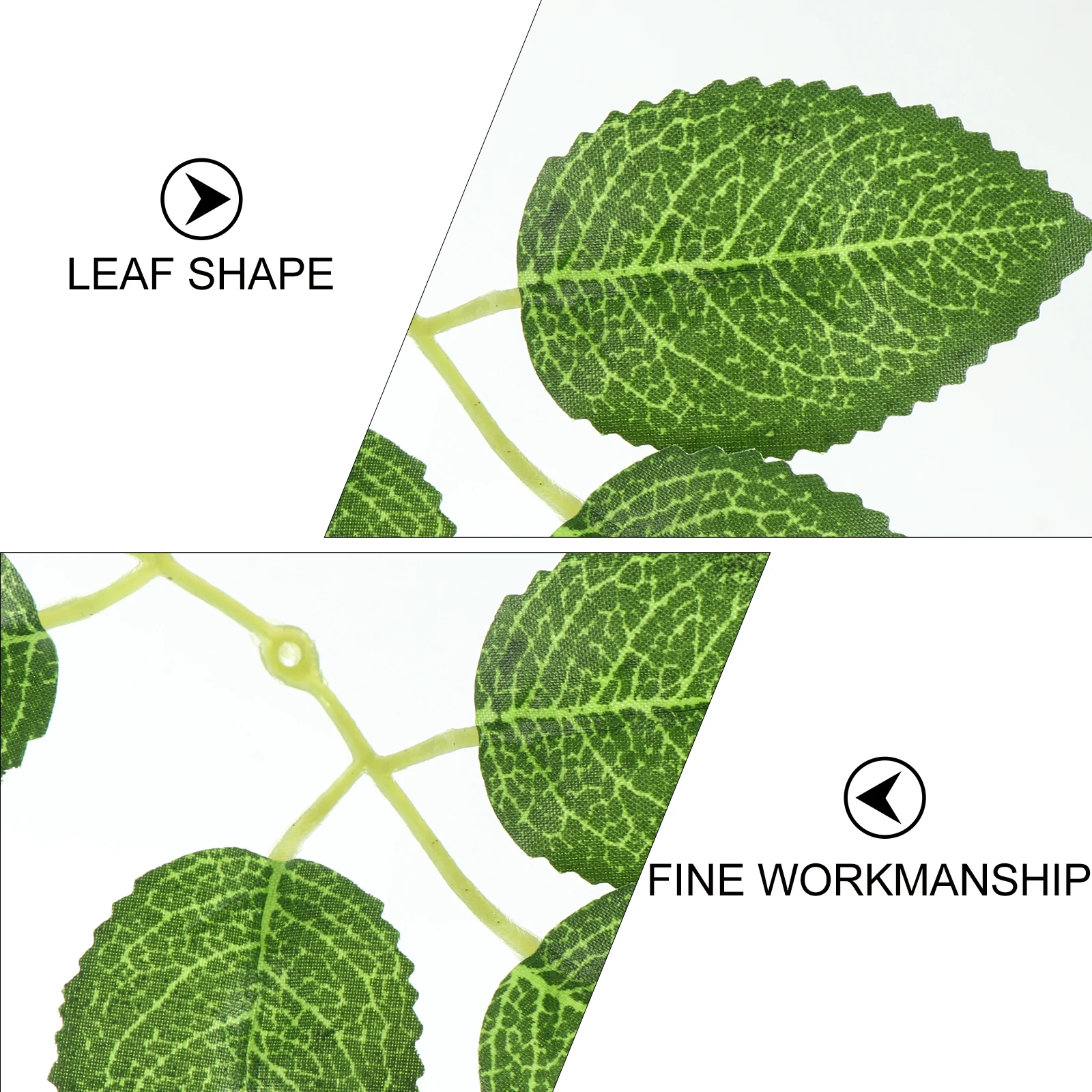 

100Pcs Simulation Rose Leaves Artificial Realistic Leaf Decor Creative Fake Leaf Ornament for Home Decoration Photo Prop