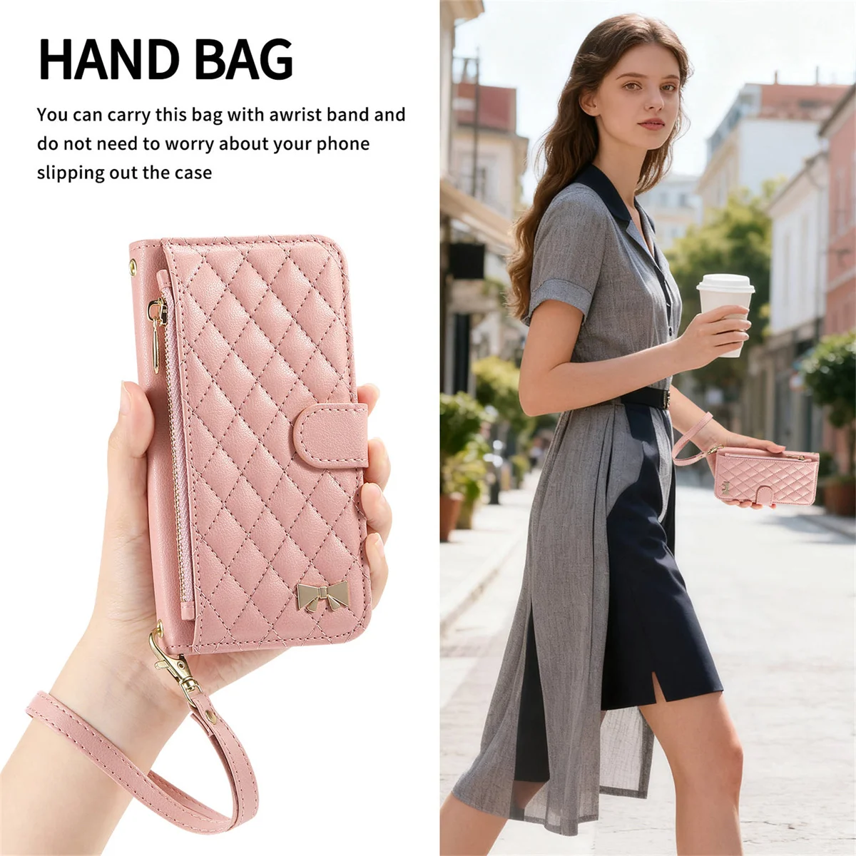 شريط للرسغ حافظة هاتف جلدية لهاتف آيفون اير 17 برو ماكس 16 بلس 15 14 13 12 فتحات بطاقة المحفظة غطاء حماية مقاوم للصدمات #5