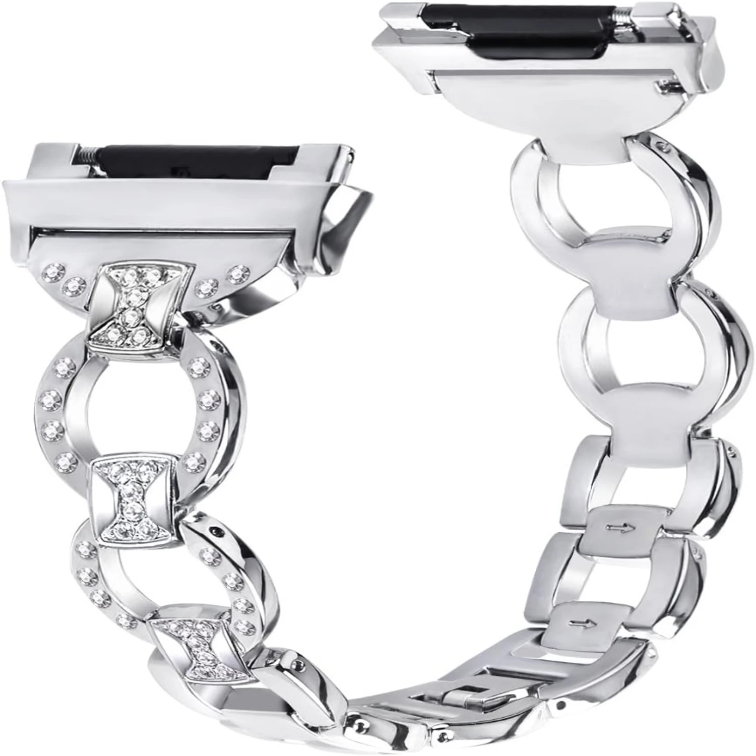 ح من الحداثة - سوار مريح ومتعدد الاستخدامات من الفولاذ المقاوم للصدأ للساعة الذكية - سوار معصم عالي الجودة مع إغلاق آمن #2