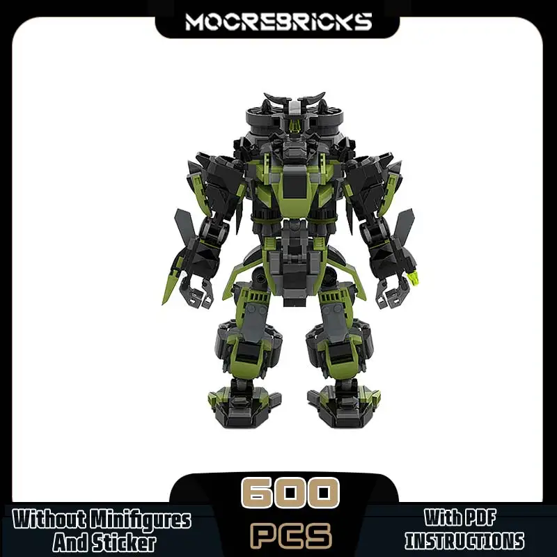 

Classic Mecha Series Model Building Block Versatile Infiltration and Precision Enforcement Robot DIY Bricks Boy Toy Xmas Gifts