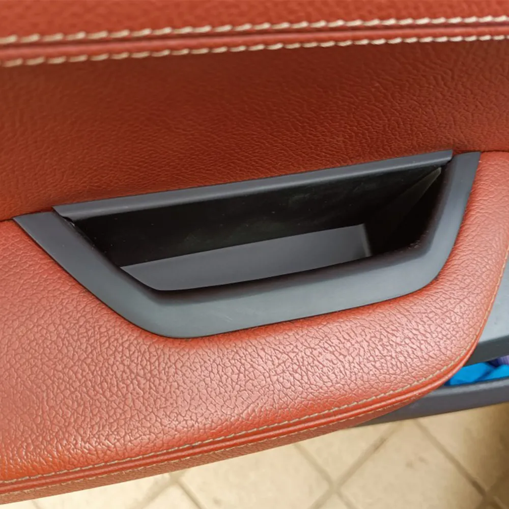 Car Driver Side Door Armrest Panel Pull Cover Interior Accessories For BMW X3 X4 F25 F26 2010 2011 2012 2013 2014 2015 2016 2017 view 5