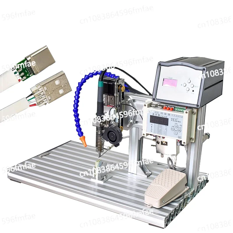 Semi-Automatic Foot-Operated Soldering Machine Small Circuit Board Wire Welding Equipment Automatic Constant Temperature