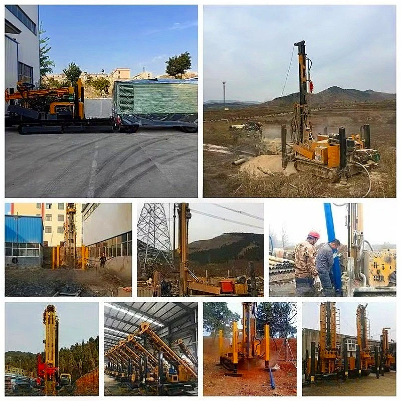 Sistema hidráulico de la máquina perforadora rotativa de exploración minera para operaciones de cantera personalizado para la eficiencia profunda del trabajo de la base
