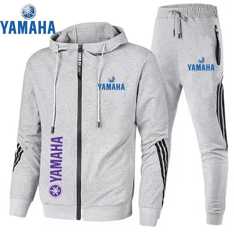 

2025 Новый мужской спортивный и повседневный комплект одежды и брюк для мотоцикла YAMAHA, подходящий для мотоциклов