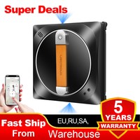 Window Vacuum Robot Cleaner Liectroux YW910,Double Water Spray,Laser Sensor,Home Floor Windows Robot Vacuum Cleaner,App Control