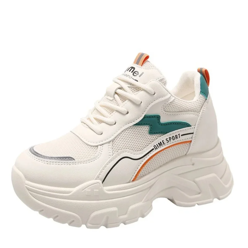 

Spring Sport Shoes For Women Height Increasing Fashion Female Sneakers Waterproof Outdoor Hiking Women's Running Shoes Footwear