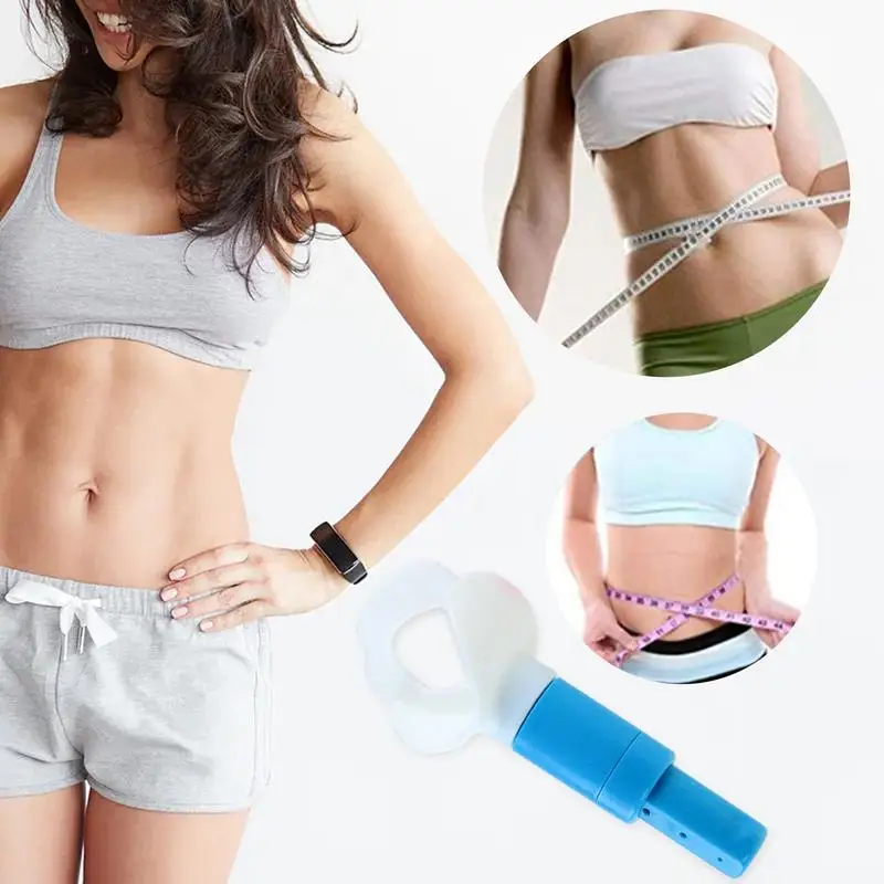 Portable Abdominal Breathing Exerciser Trainer Face Lift Respiration Device Slim Waist Face Lose Weight Increase Lung Capacity