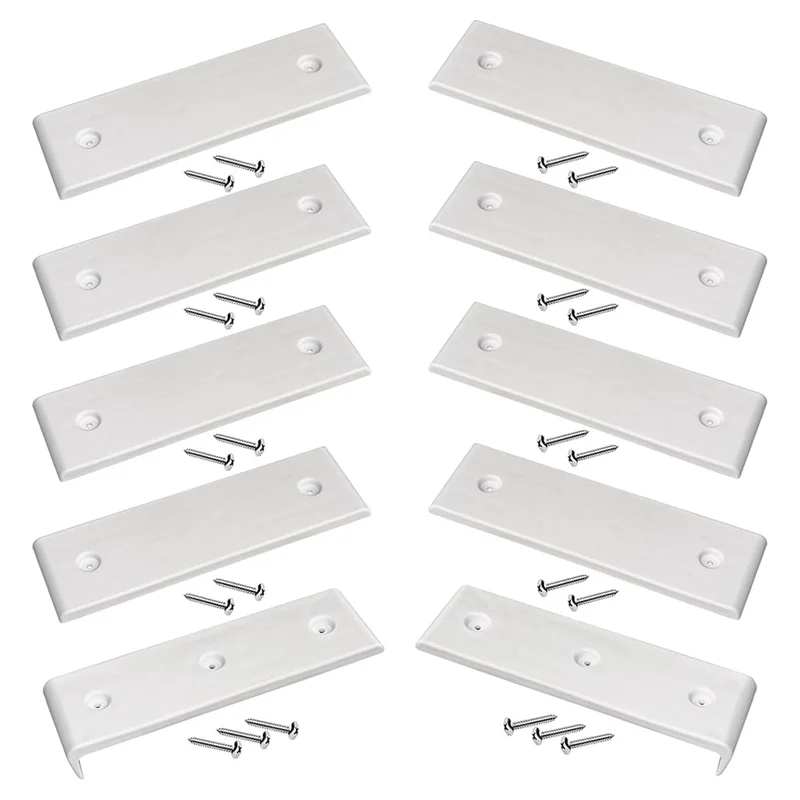 Boat Trailer Bunk Slide Pads And Enders For Easier Launching & Loading, 3X10inch Boat Trailer Bunk Slicks