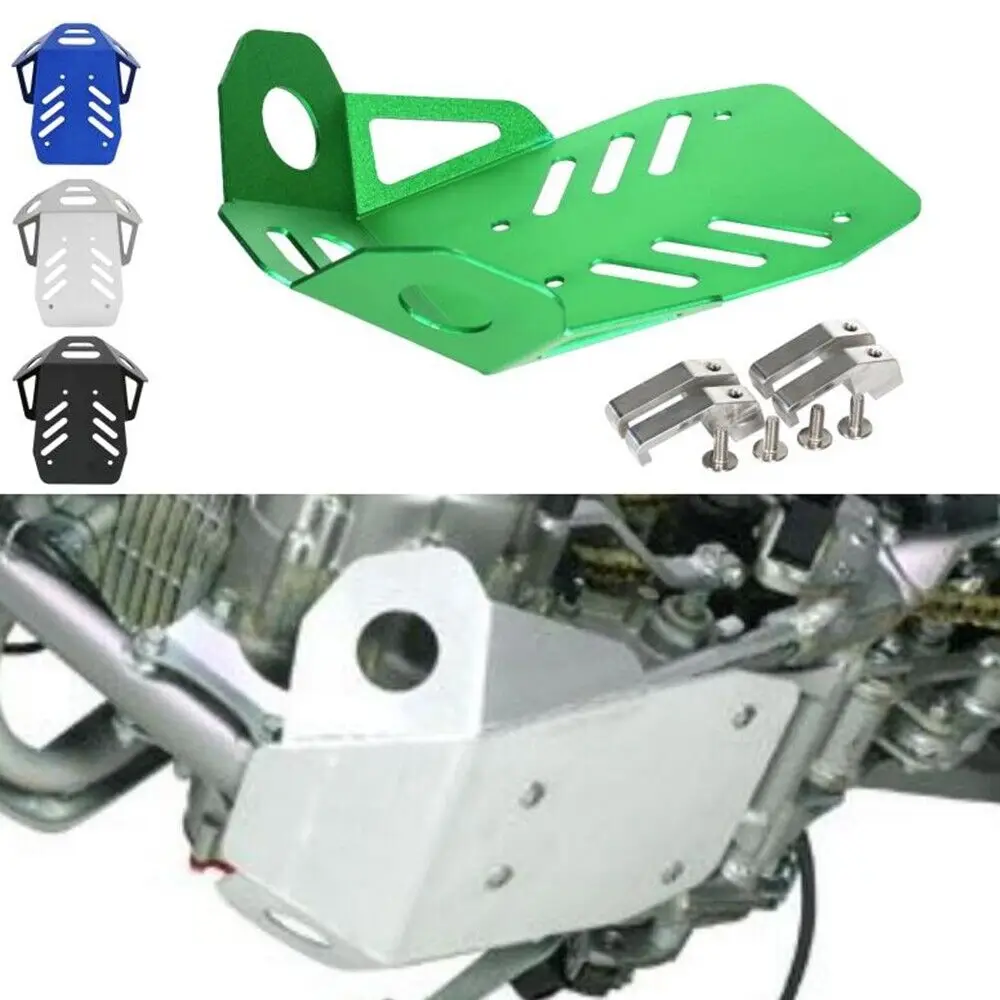 

Motorcycle Front Skid Plate Low Engine Mud Guard Cover For KAWASAKI KLX125 2010-2016 D-TRACKER 125 2010-2015 KLX150BF 2016-2018