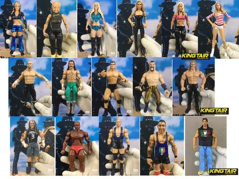 1/10 Crawler MMA/WWE 6,5-7'' Figura Challenge The Rock Hulk Arena Wrestling Gladiator Moving Figure Display Collection Figur A3