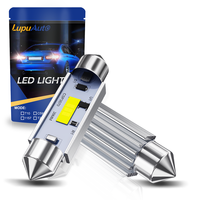 2 Pcs 31mm 36mm 39mm 41mm Car Interior Light Dome Auto Interior Reading Dome Light License Plate Lamp High power 12V