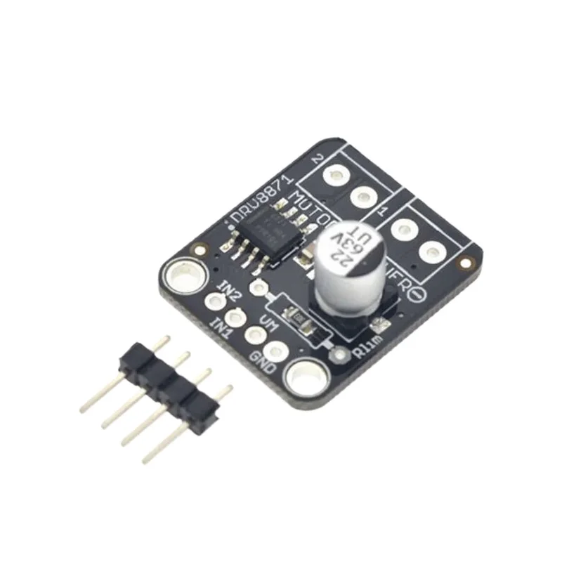 DC Motor Driver Module, Smart Car Motor Controller Board for DIY Robotics Project