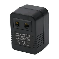 Step-Down Transformer Travel Adapter Voltage Converter 220V To 110V Voltage Converter EU Plug 50W/100W Power Transformer