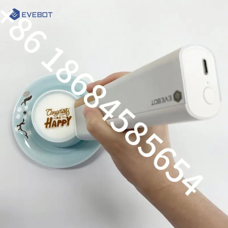 DIY All Surfaces Printer for Restaurant Food Coffee Cake Pastries Macaron Edible Ink Printer Pen Food Printing Machine