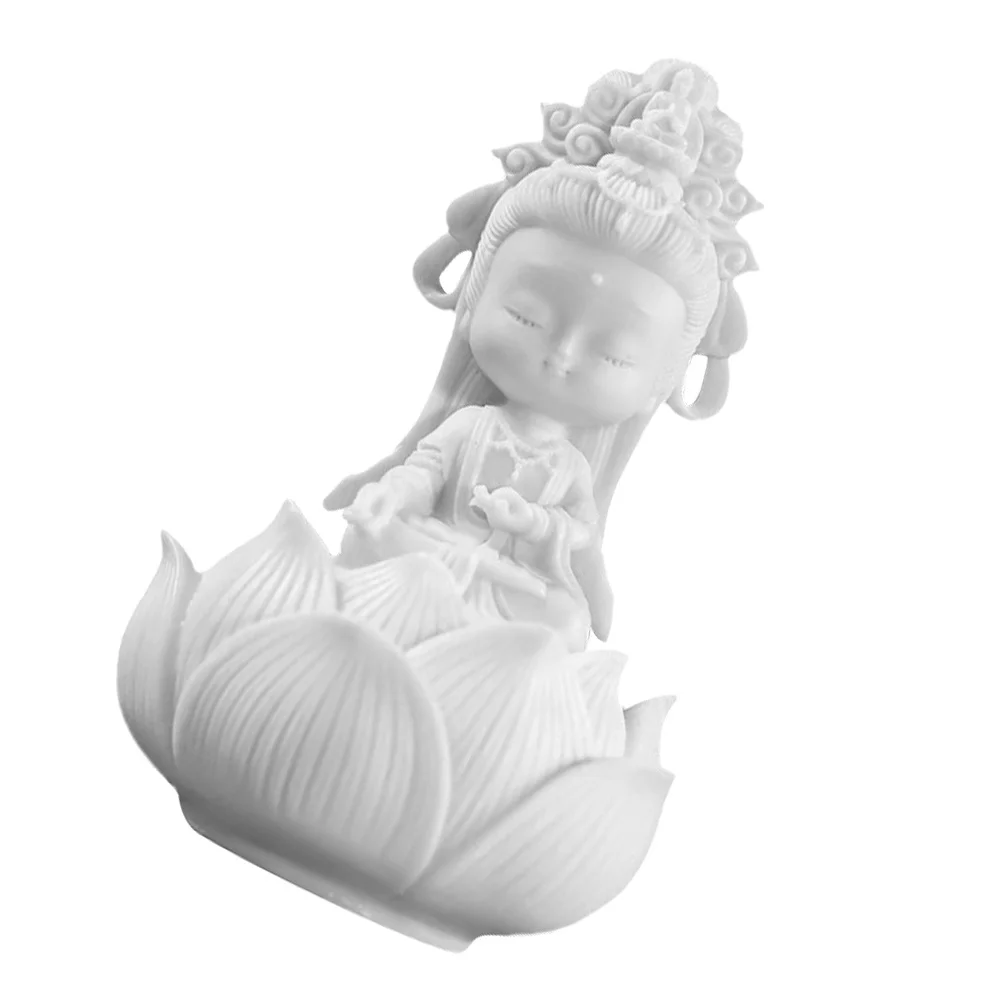 1Set Resin Buddha Statue Mini Sculpture Ideal for Home Entrances Gardens Decorative Craftsmanship Standout Mini Buddha Statue