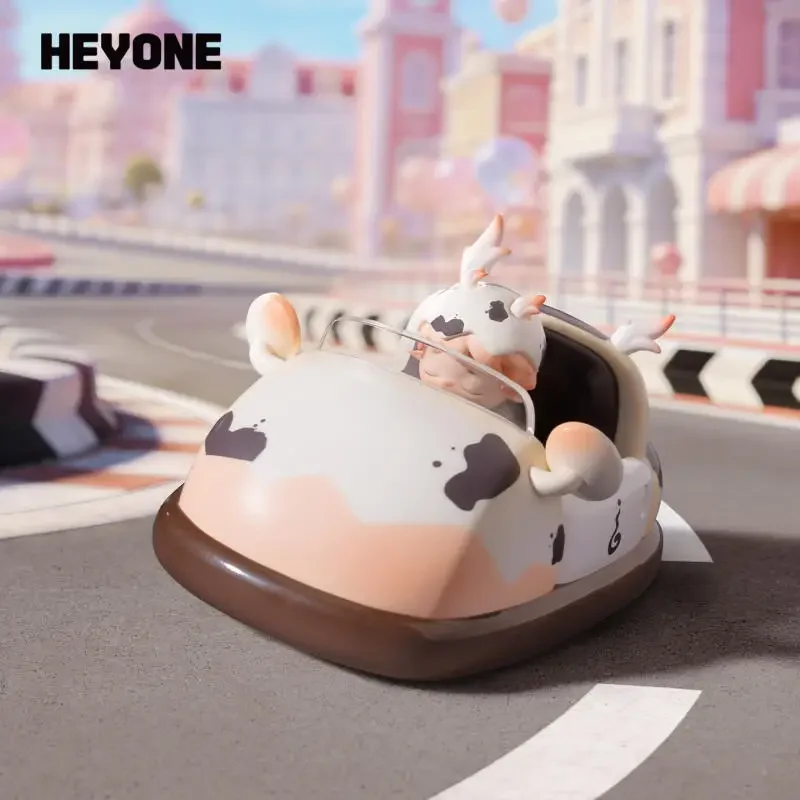 

HEYONE-bumper Cars Max Cuteness Mode Series Mystery Box Blind Box Guess Toys Bag Anime Figure Desktop Ornaments Model Gift
