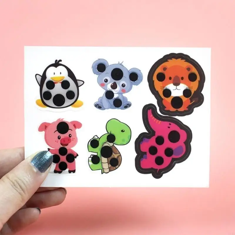 

Stick-On Fever Cartoon Forehead Fever Stickers Temperature Fever Patch