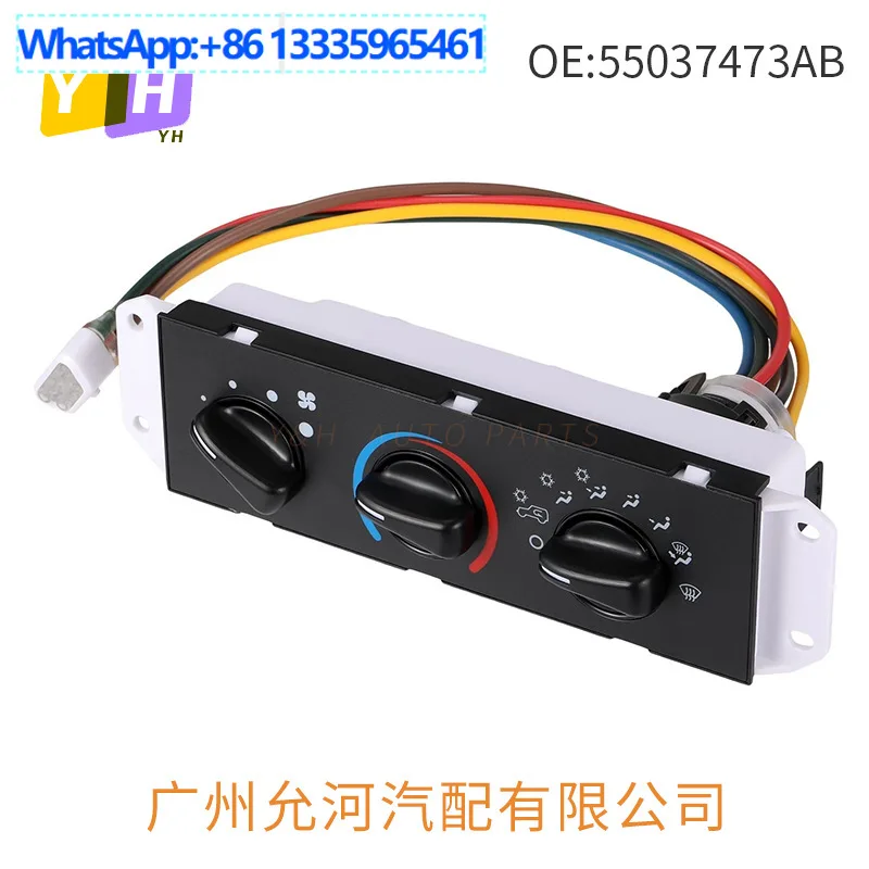 

55037473AB Air Conditioning Control Panel Switch for Jeep Wrangler TJ 99-04
