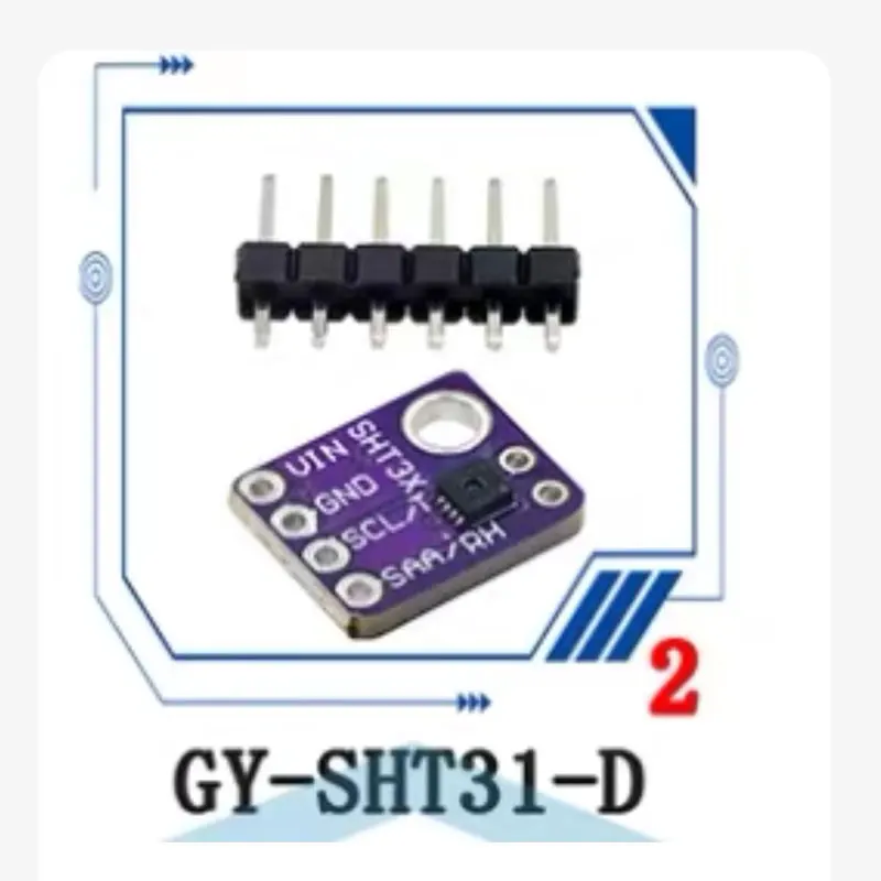 5PCS humidity temperature sensor SHT35 SHT45 SHT31 IIC SHT30 IIC