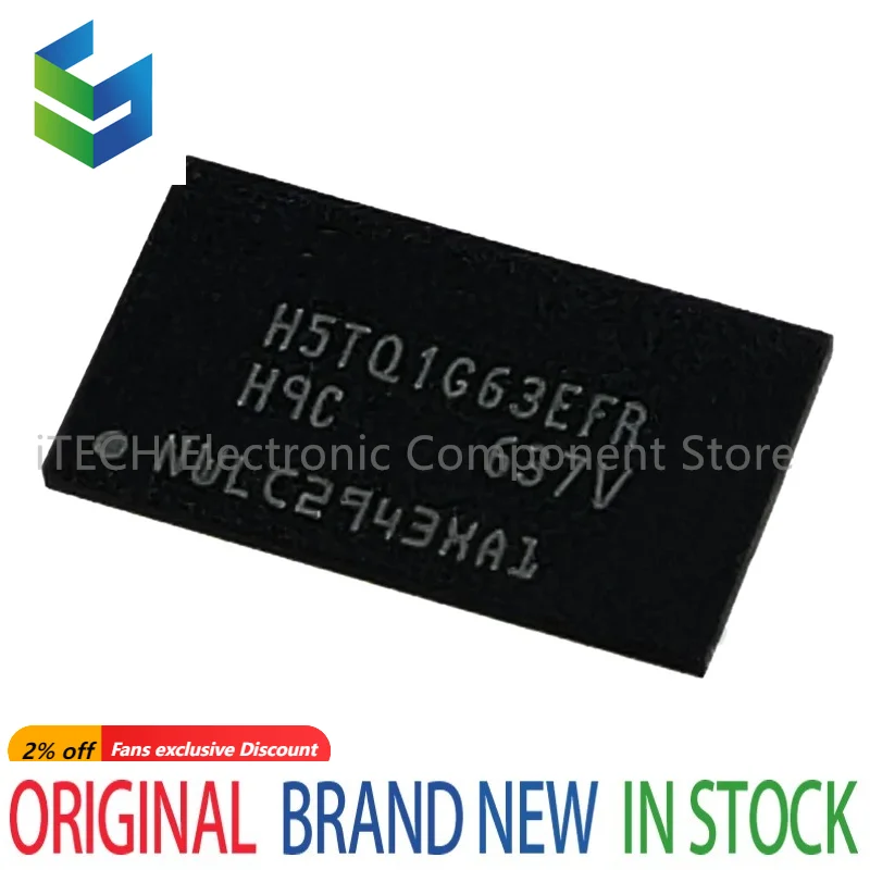 

1pcs H5TQ1G63EFR-H9C DDR3 Chip IC Memory FLASH 1GB Memory Chip