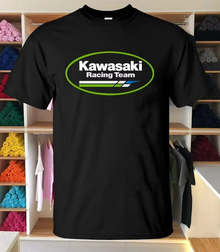 

Kawasaki Летняя новая дышащая и модная футболка для взрослых с короткими рукавами для езды на горных тропах