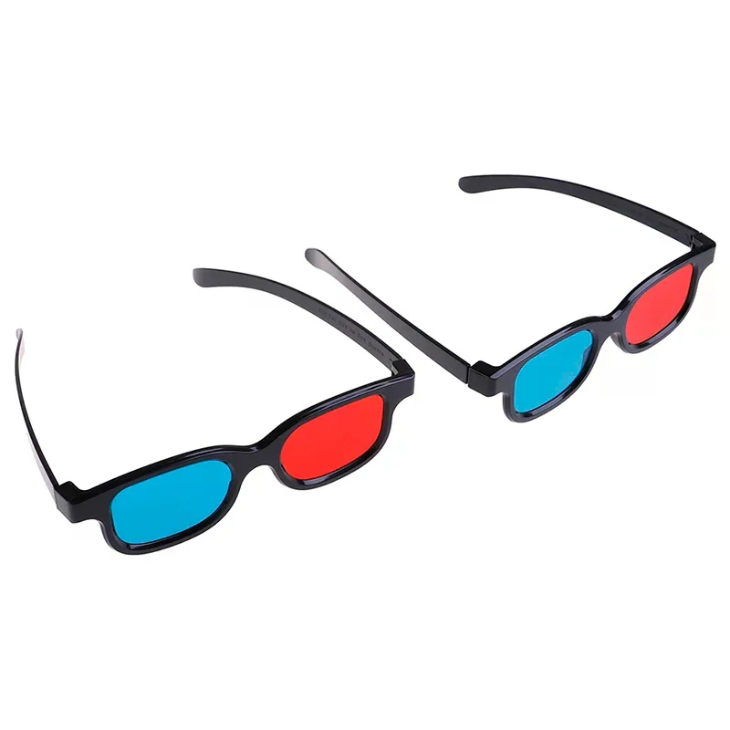1Pcs Universal Red Blue 3d Glasses For Dimensional Anaglyph Movie Game - view 5