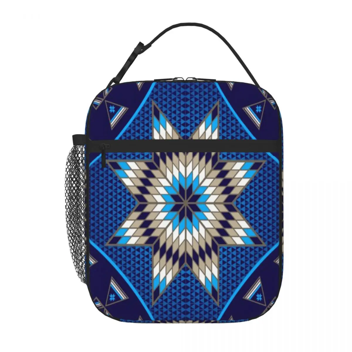 Bestselling Morning Star With Tipi S (Blue) Portable Design Outdoor Lunch Bag Weekend Getaway Leakproof Lunch Bag