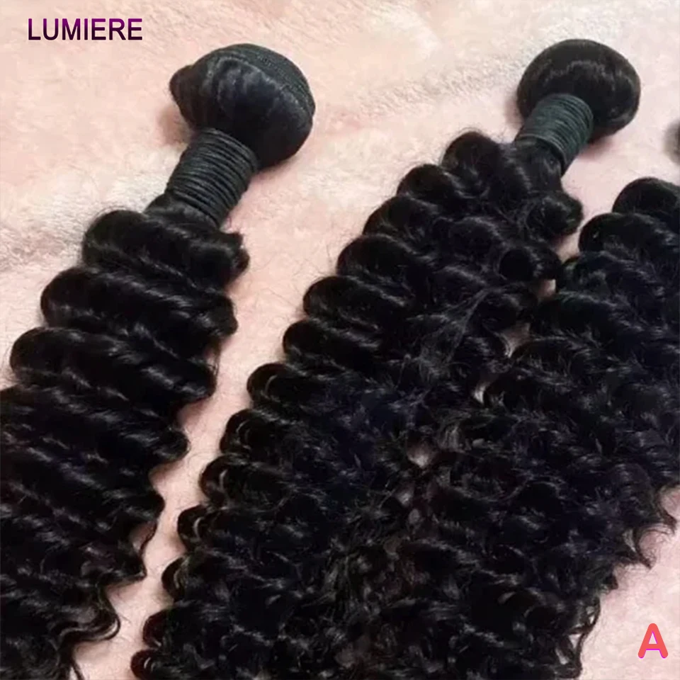 

Wholeasle 18A Deep Curly Wave Bundles 100% Raw Virgin Human Hair 30 32 Inch Jerry Curly Hair Bundles 100% Human Hair Extension