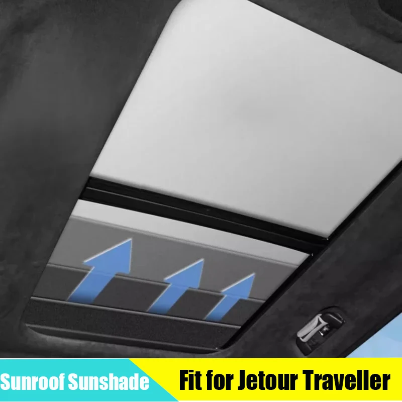 

Car Sunroof Sunshade Fit for JETOUR Traveler T2 2023 2024 2025 Modified Heat Insulation Sunshade Car Interior Accessories