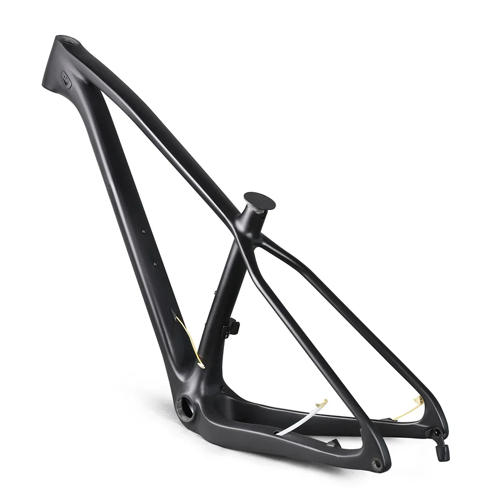 148*12MM Carbon Fiber Hard Tail  Frame Bicycle Carbon Fiber Frame with Thru Axle Dropout Disc Brake Type BB92 BB