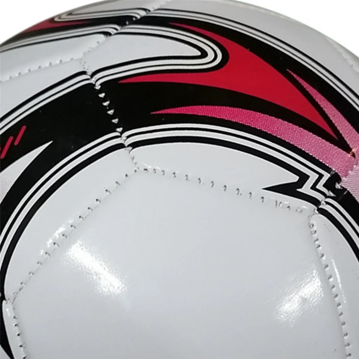 RTSHE-4X Pallone da calcio professionale Taglia 5 Pallone da calcio ufficiale per allenamento di calcio Competizione Calcio all'aperto Bianco