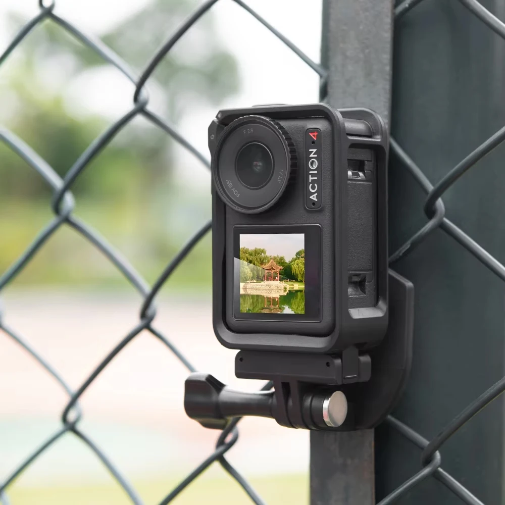 Go 3S حزام الرقبة المغناطيسي عقد جبل قوس محول مع الحبل ل DJI Action 4/Gopro/Fimi/Pocket 3/Insta360 X4 الملحقات