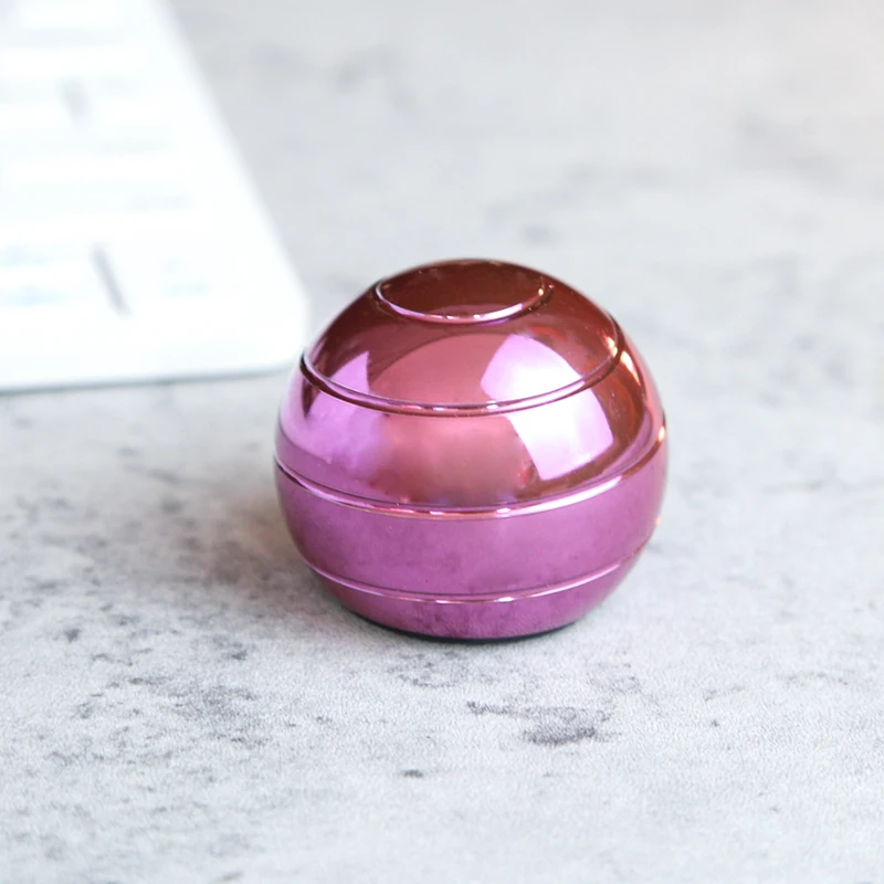 Desktop Spinning Metal Top Spherical Gyroscope Fidget Spinner Office Stress Relief Toys Fidget Toys For Adult Gift