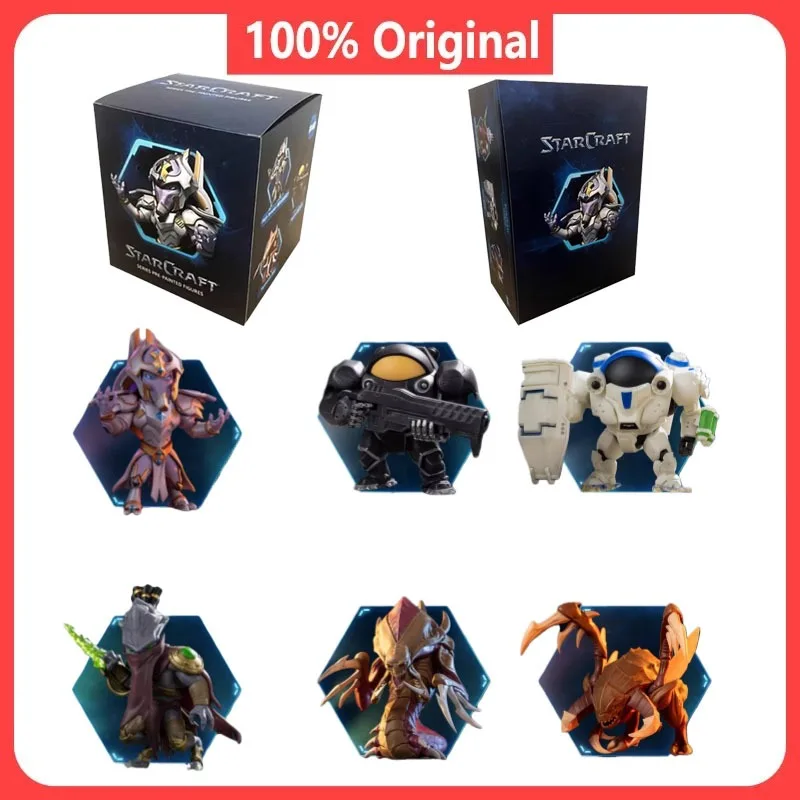 

Genuine Mystery Box StarCraft Game Series Blind Box Figure Anime Tide Toys Kawaii StarCraft Blind Box Toy Kid Birthday Gifts