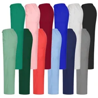 Pantalones quirúrgicos de laboratorio de Color sólido, uniforme de médico y enfermera Unisex, ropa de trabajo, accesorios de enfermera, pantalones médicos, 1 ud.