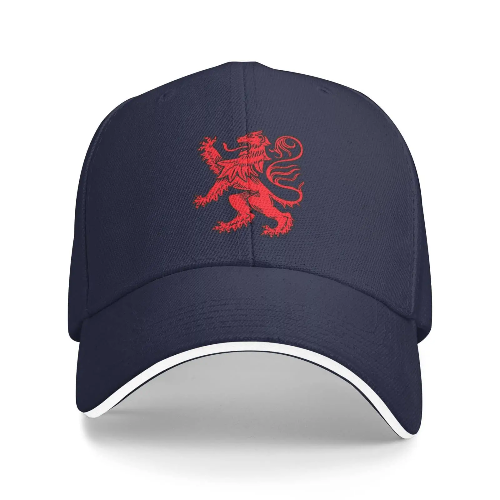 Lion Rampant Scottish Flag Symbol Scotland Baseball Golf Cap Casquette Outdoor Trucker Hats