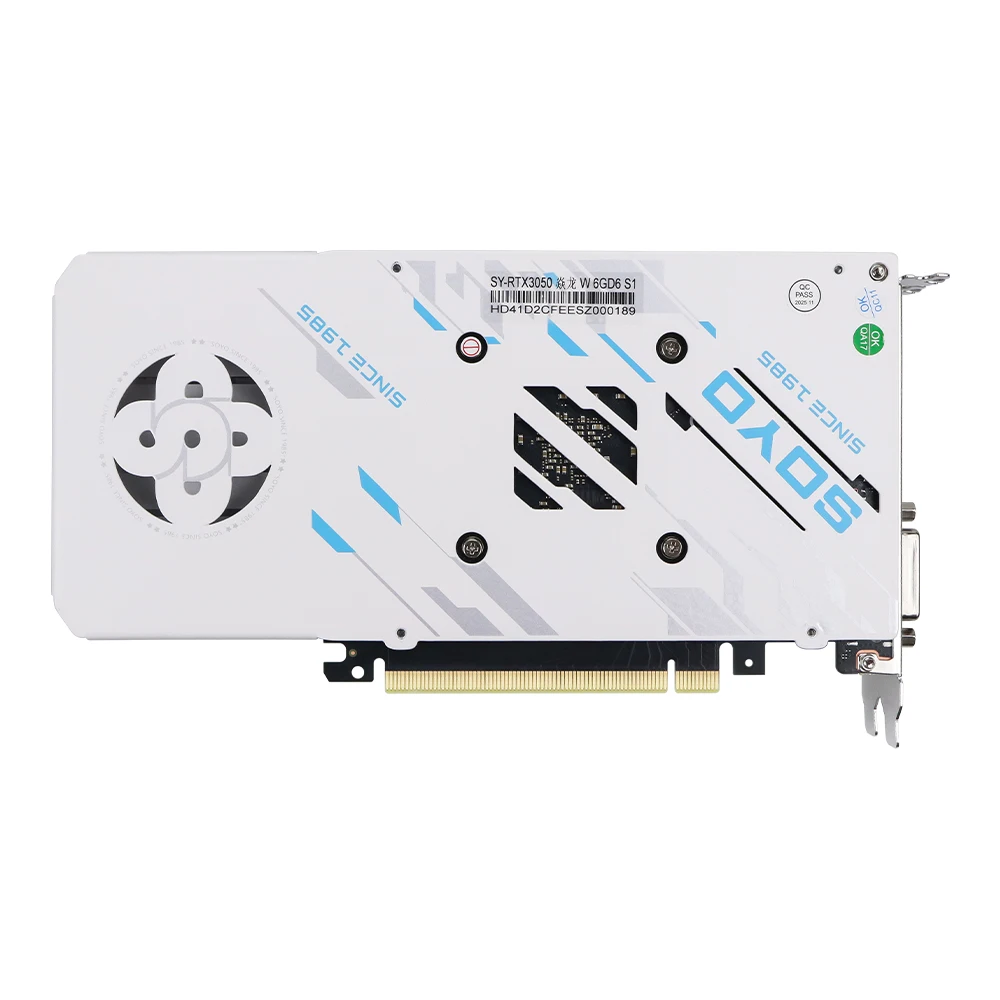 SOYO Grafikkarten RTX 3050 8G/6G GDDR6 GPU NVIDIA PC Computerkomponenten PCI Express X16 4.0 Gaming Grafikkarte RTX 3050 Neu