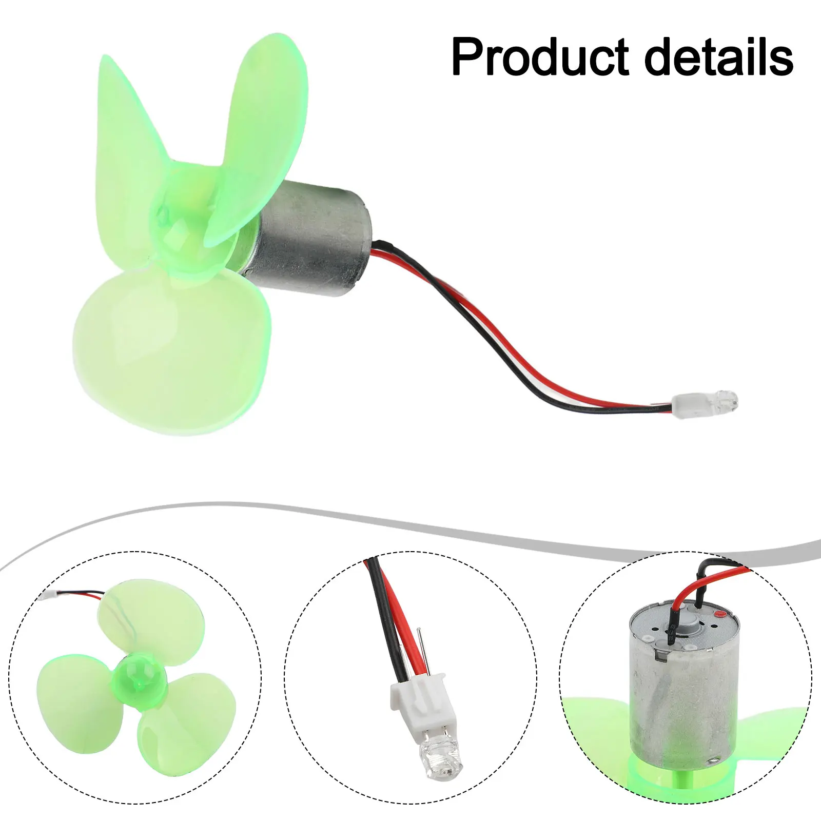 DIY Assembly Kit Mini Wind Motor Compact Design Hands-on Learning Experience Outdoor Experimentation Home Experimentation