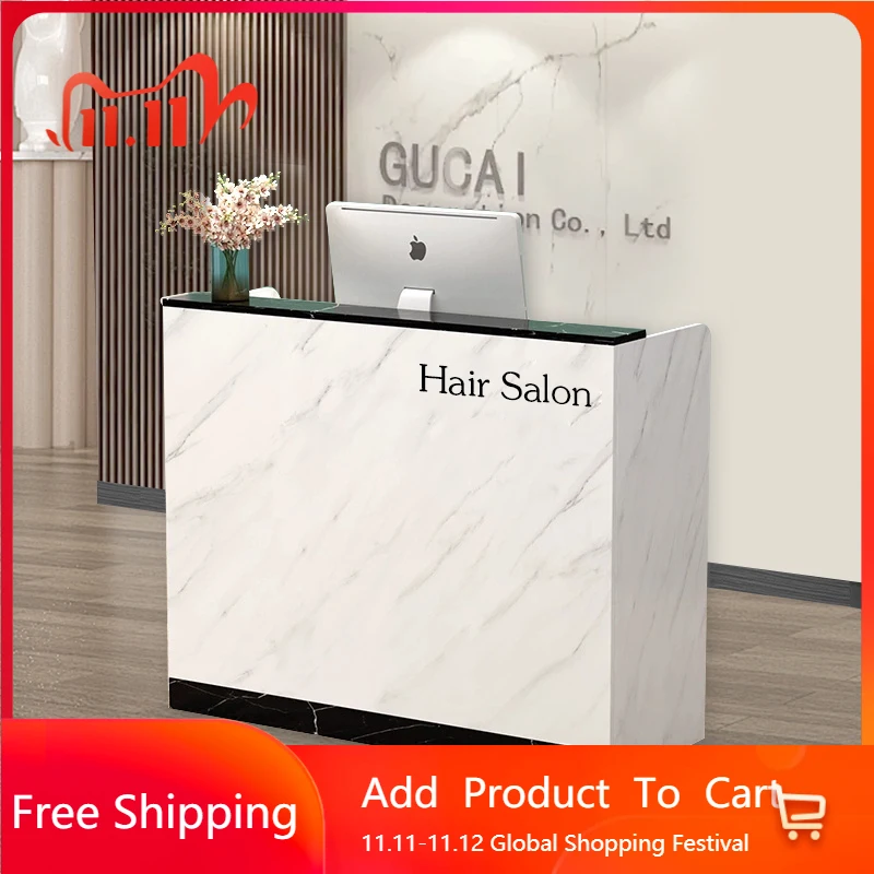 

Reception Checkout Reception Desk Elegant Modern Adult Design Customer Luxury Reception Desks Commericial White Bureau Furniture