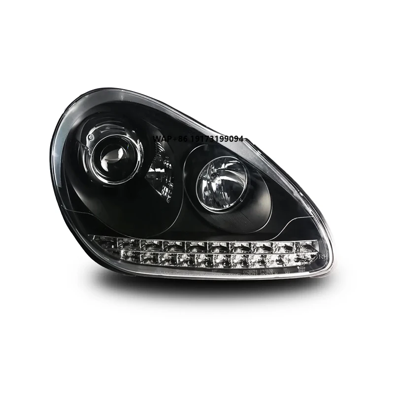 

New White LED Headlights for Cayenne 2003-2007 Front Bumper Position Halogen Lamp Type