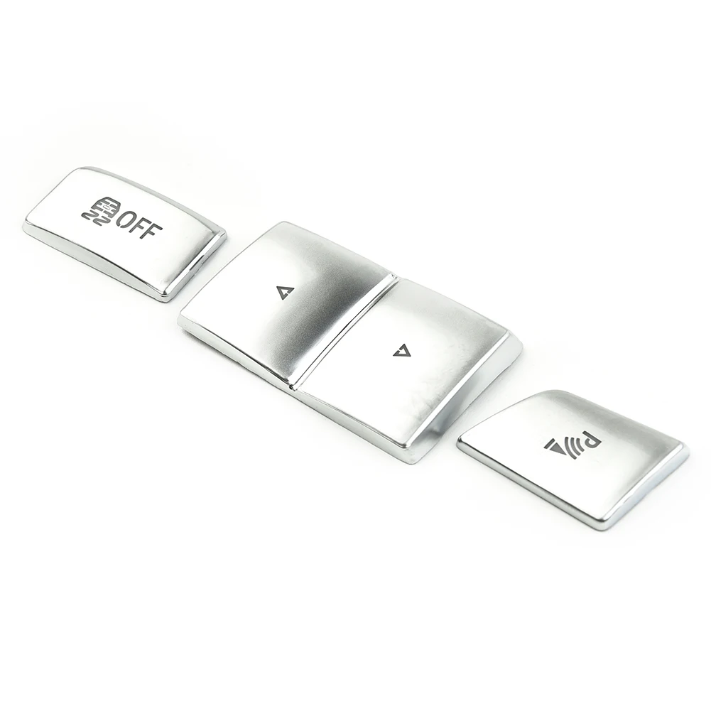 

3Pcs/Set Car Chrome ABS Gear Shift Buttons Decorative Cover 3Pcs/Set Car Chrome ABS Gear Shift Buttons Decorative Cover