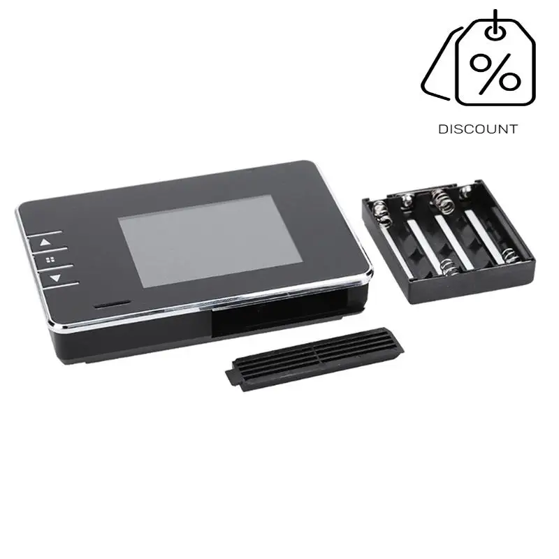 AS95-Home Anti-Theft Monitoring Electronic Doorbell Cat's Eye With 2.8-Inch Display Screen With Video And Photo Function