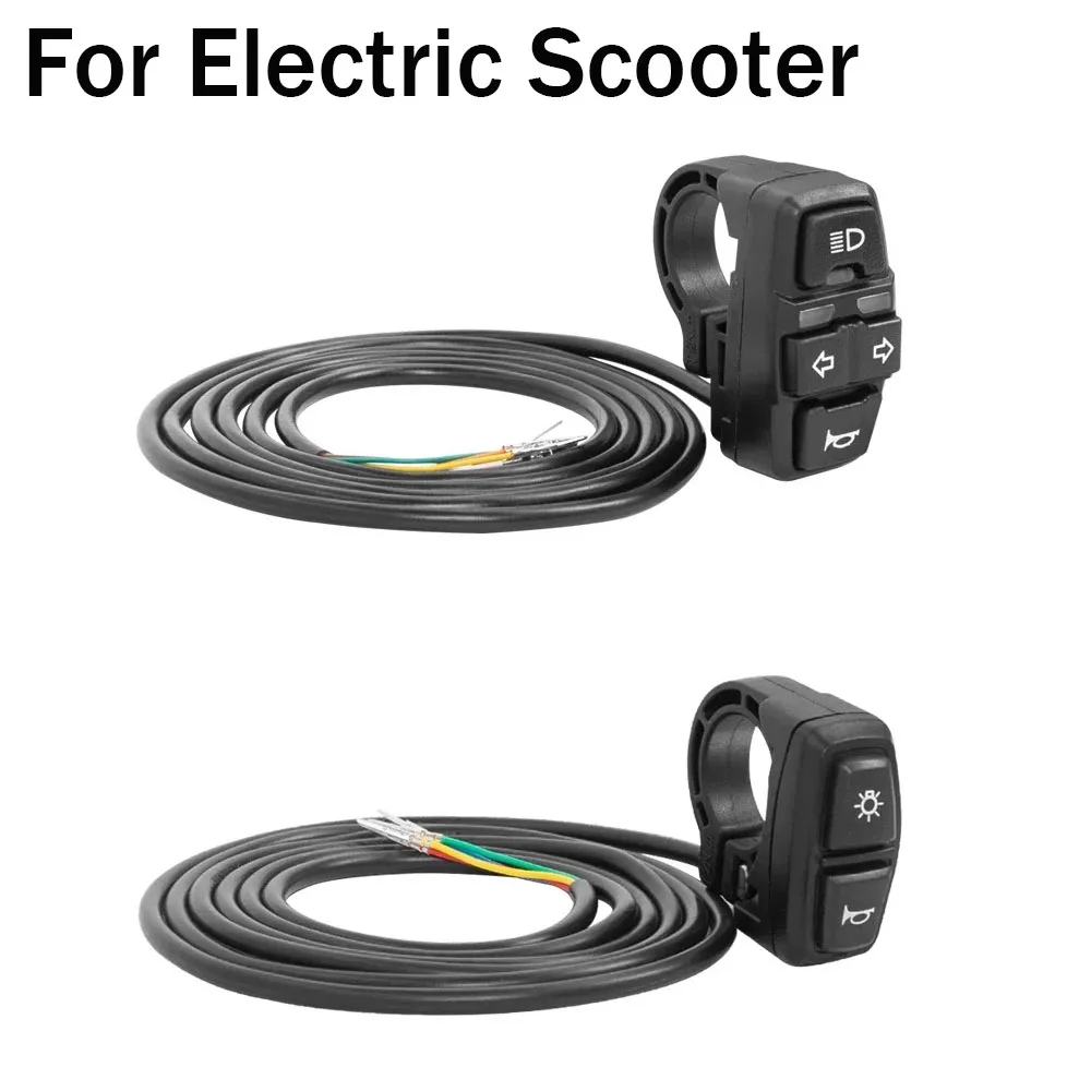 Electric Scooter Switch Accessories DK226 For Ebike Frontlight Horn Switch DK336 E-Bike Button can Control Turn Signal Light