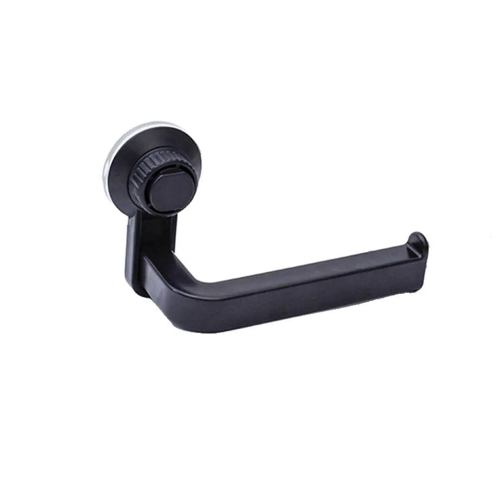 Kitchen Suction Cup Paper Roll Holder Wall-mounted Paper Holder 10*14.5cm Waterproof Compact Design Easy Installation Reusable