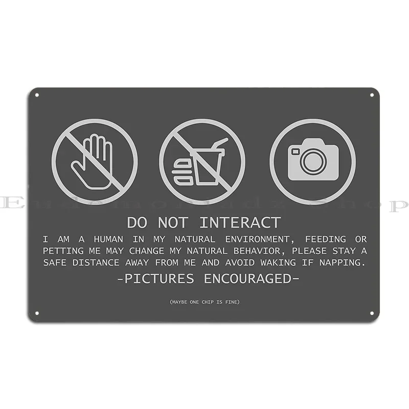 Natural Environment Metal Plaque Poster Cinema Designer Cinema Pub Mural Club Tin Sign Poster
