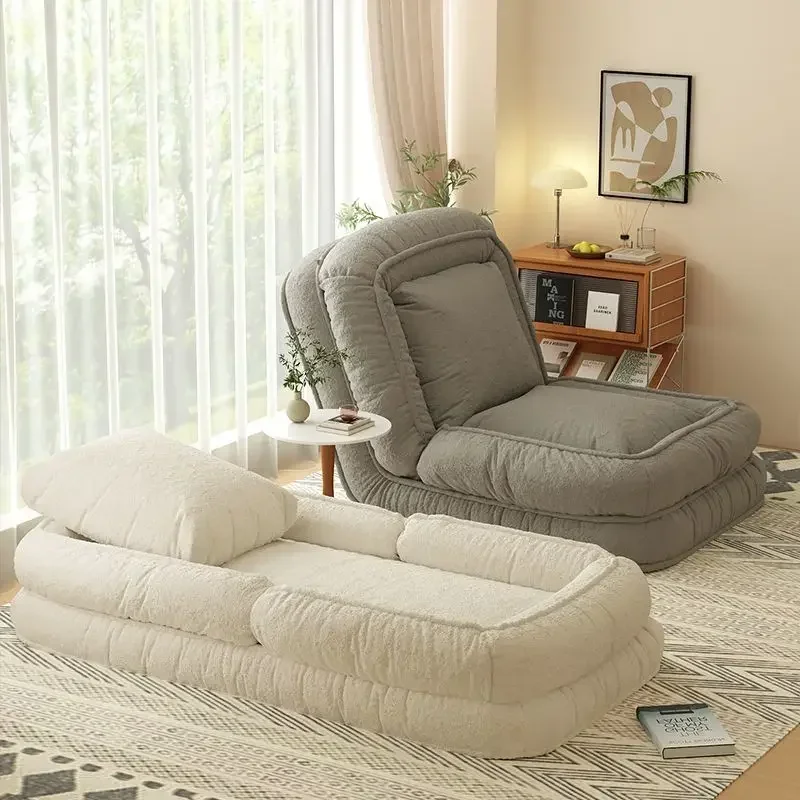 

Human kennel lazy sofa sleepable reclining tatami sofa small apartment lazy sofa bed folding dual-purpose chair