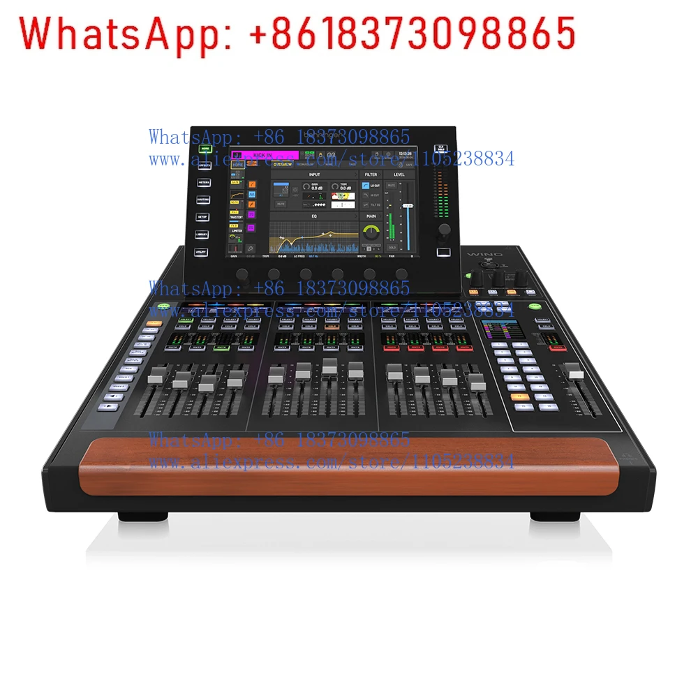 Compact 48-channel full-stereo digital mixer with touchscreen PA system Stage digital console