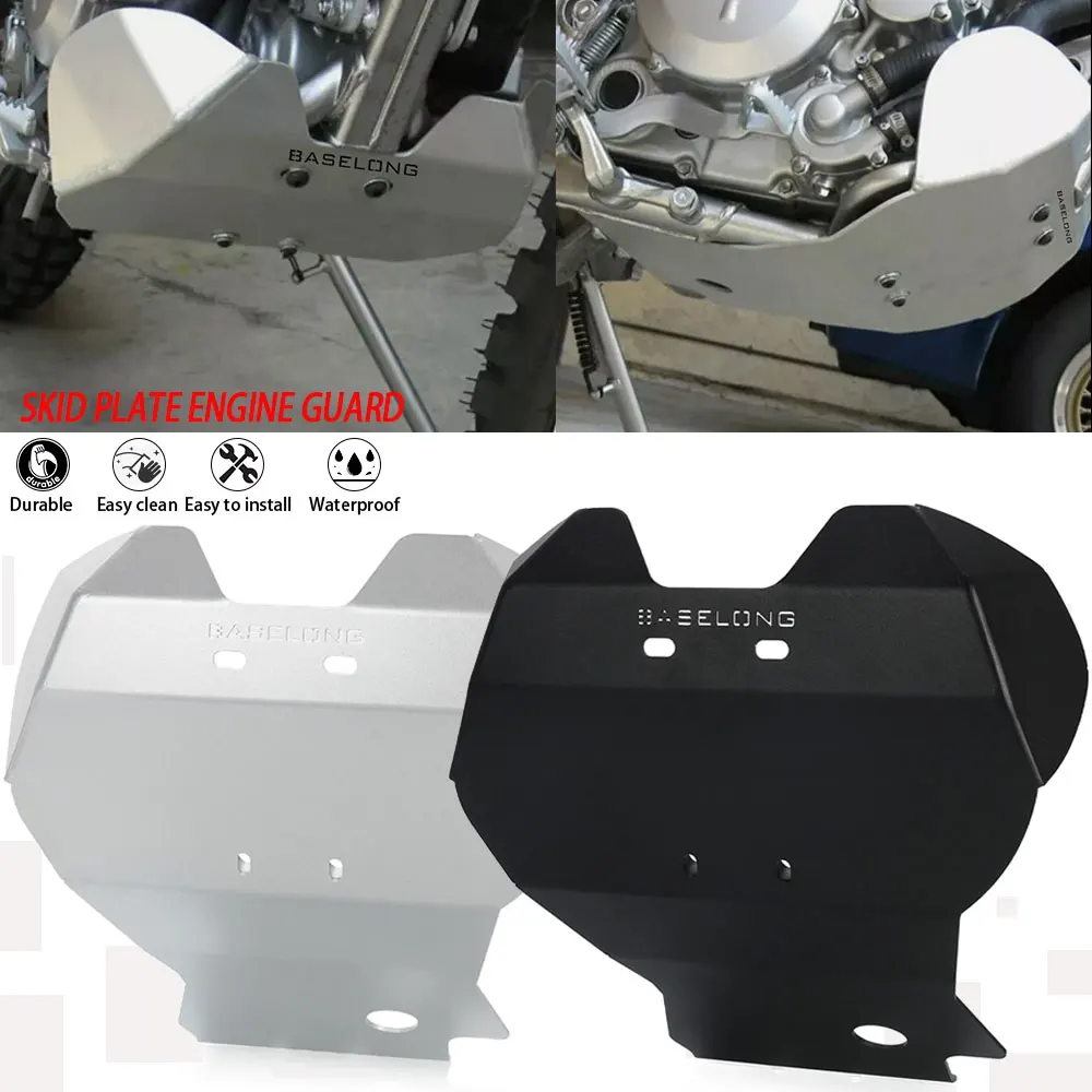 

FOR Kawasaki KLX 300 R KLX250 KLX250S KLX300 KLX300R 2006-2024 Motorcycle Engine Protection Cover Chassis Under Guard Skid Plate